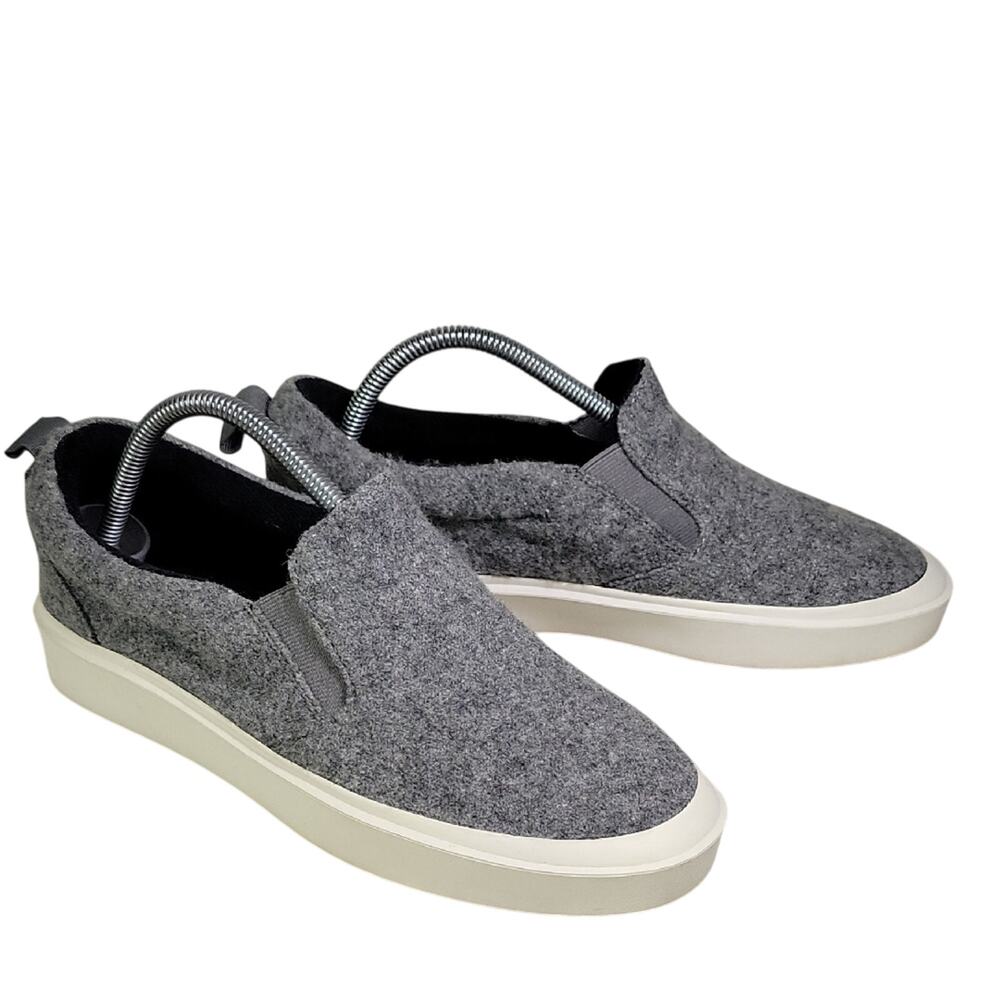 Steve Madden Felton Grey Slip On Shoes Mens Size 7.5